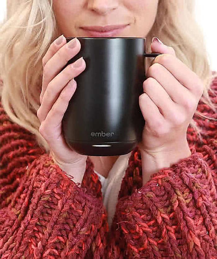 Ember Laser Engraved 14 oz. Stainless Steel Temperature Control Mug