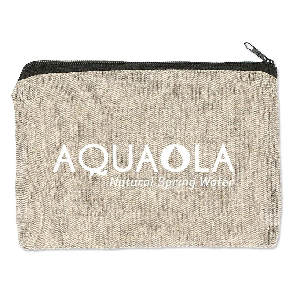 Full Color Recycled Cotton Twill Pouch