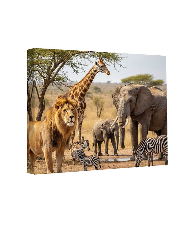 Full Color 11" x 14" Gallery Wrapped Canvas Print