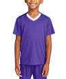 Sport-Tek Youth Competitor United V-Neck Performance Jersey