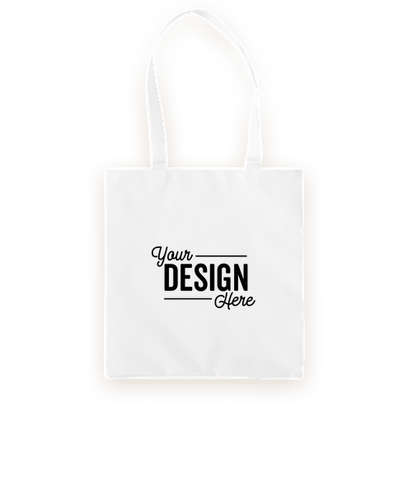Basic 50% Recycled Poly Tote Bag - White
