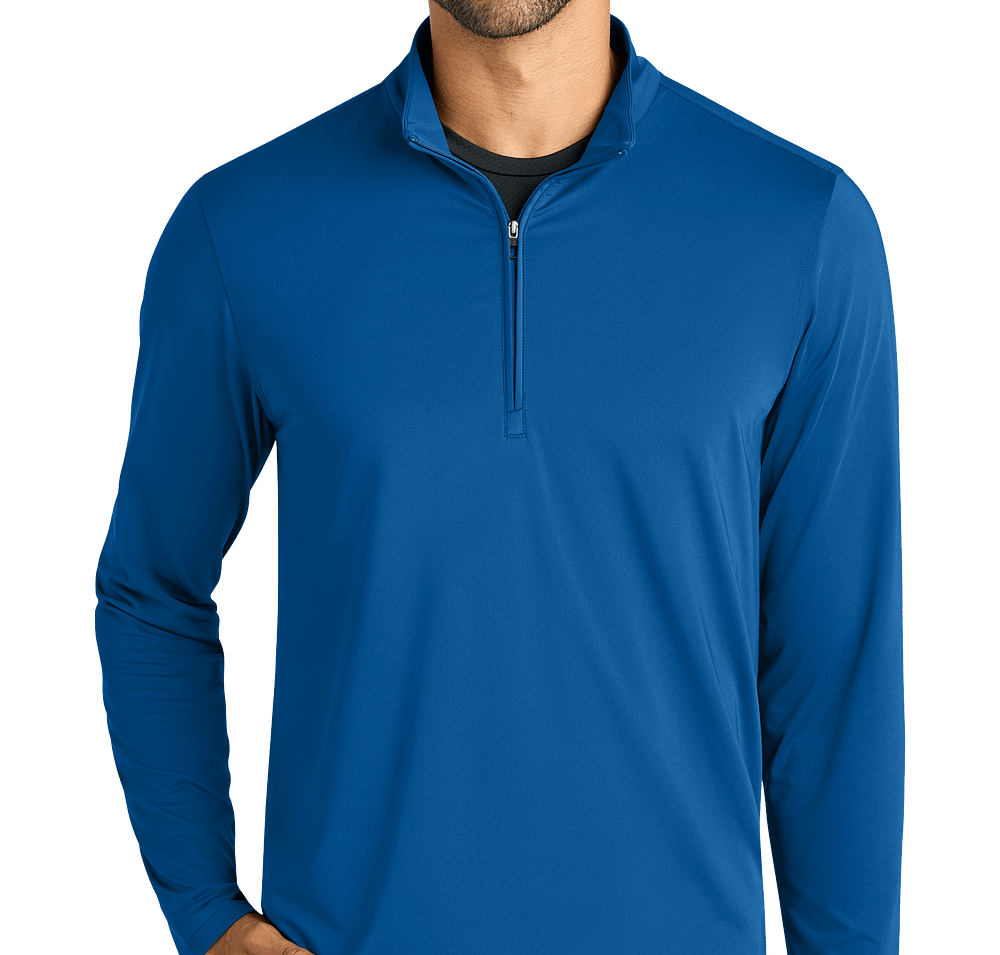 OGIO Regain Recycled UPF 50+ Quarter Zip Pullover-default