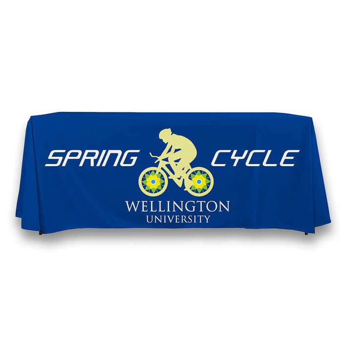 Full Color 6' Throw Tablecloth
