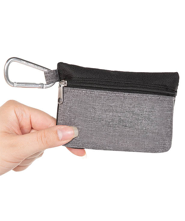 Montana Golf Tee Pouch with Metal Carabiner