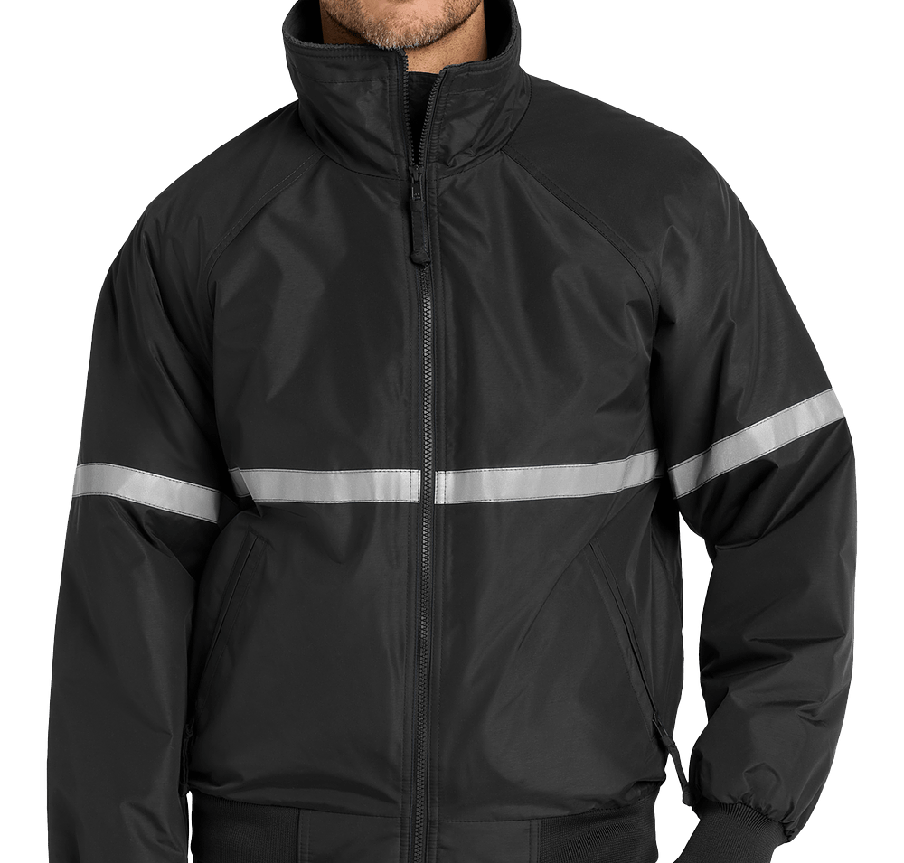 Port Authority Challenger Fleece-Lined Soft Shell Safety Jacket-default