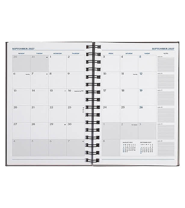 Castelli WireO Tucson Medio White Monthly Diary