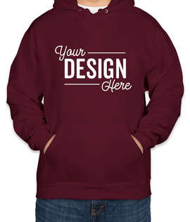 Jerzees Super Sweats 50/50 Pullover Hoodie - Color: Maroon
