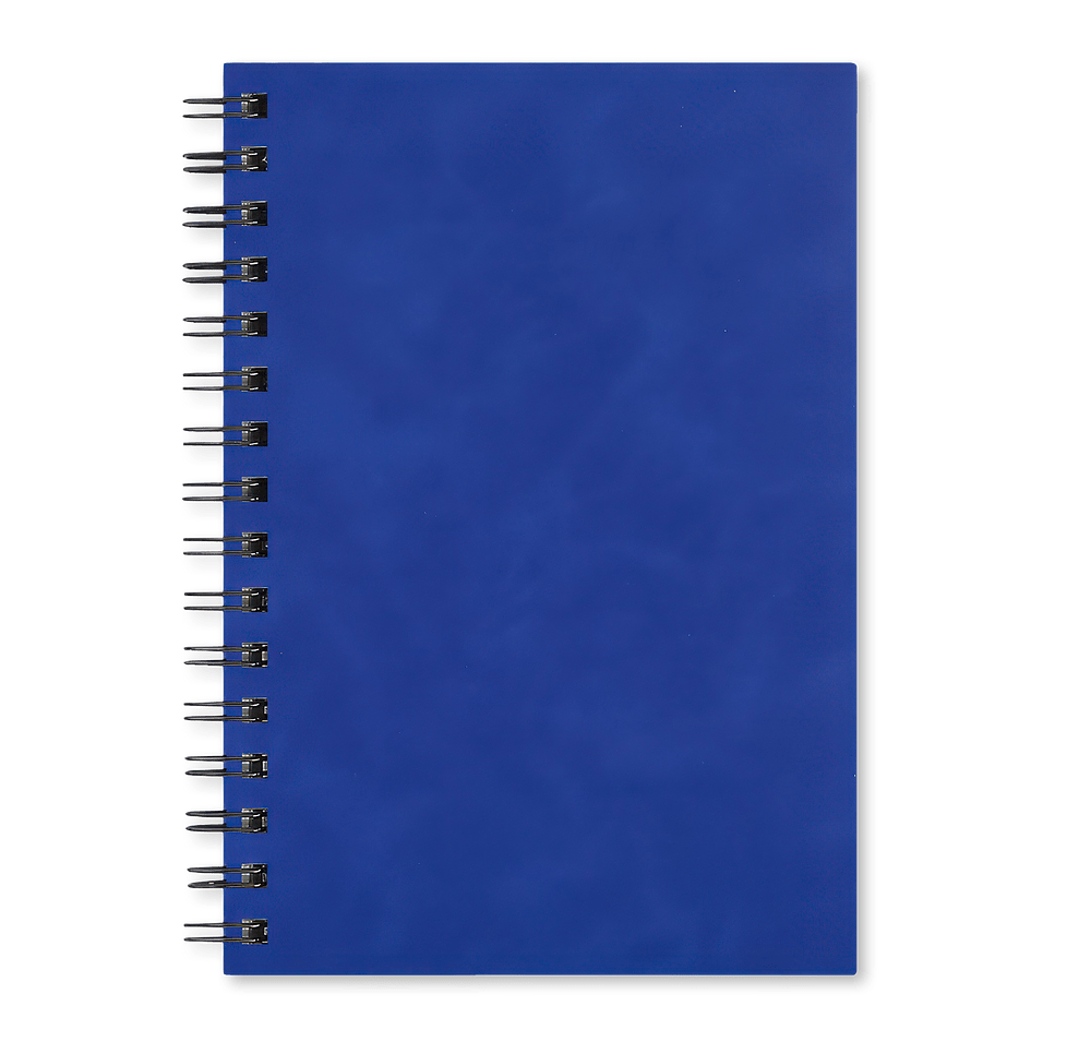 Castelli Debossed WireO Chia Medio Spiral Hard Cover Notebook-default