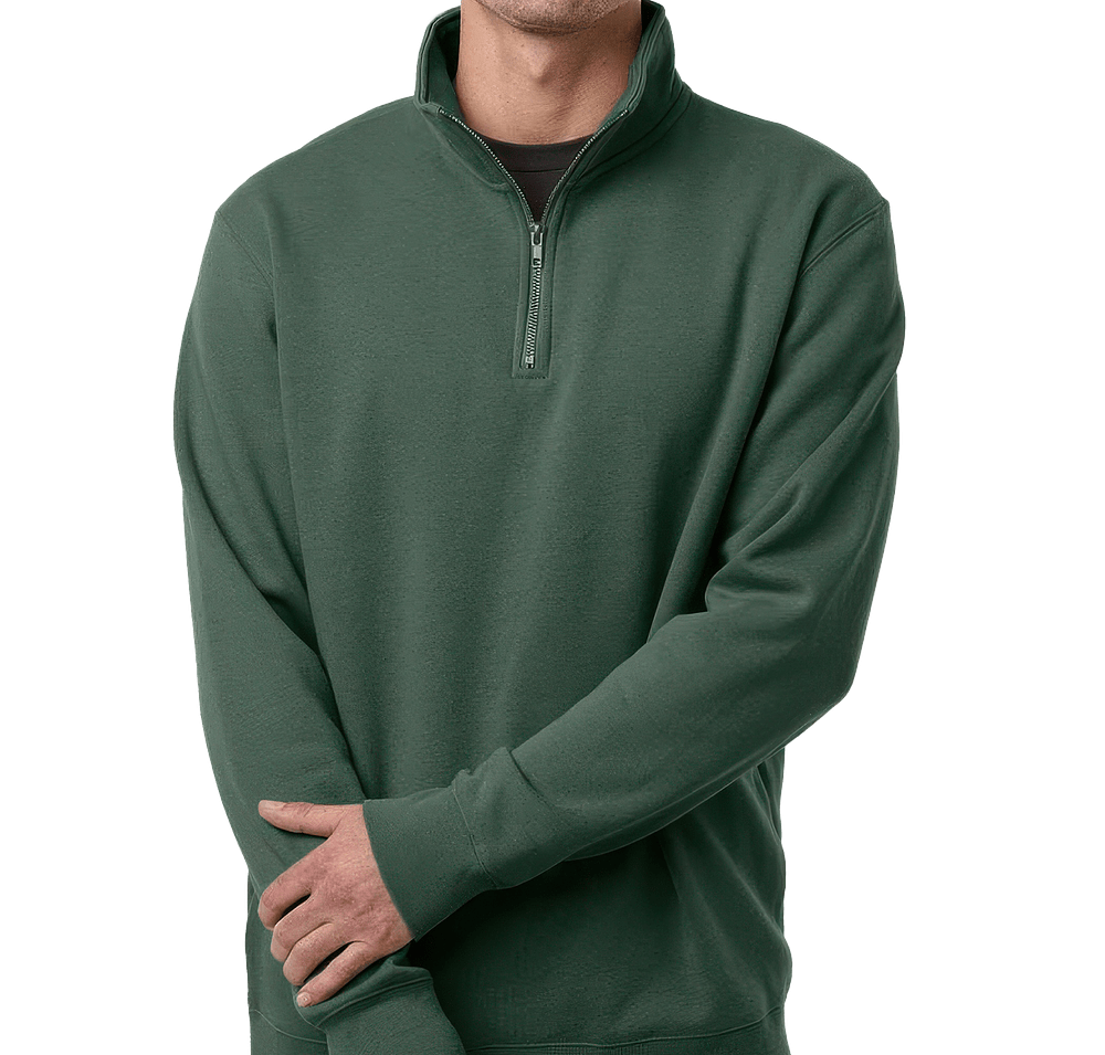 Independent Trading Midweight Quarter Zip Pullover-default