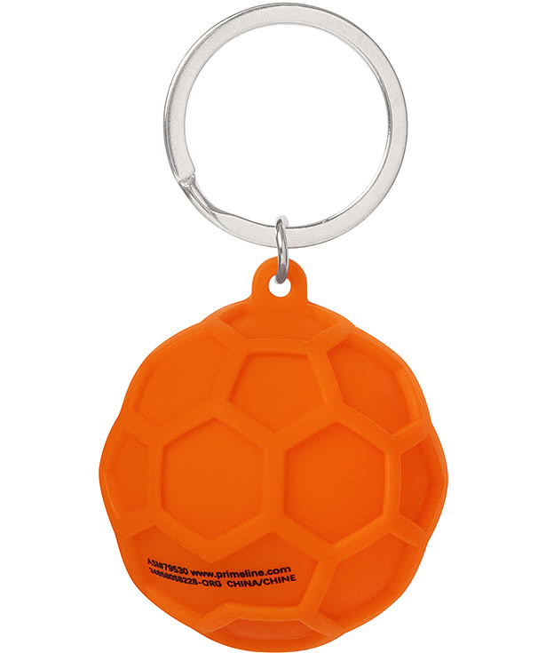 Silicone Ball Stress Reliever Keychain