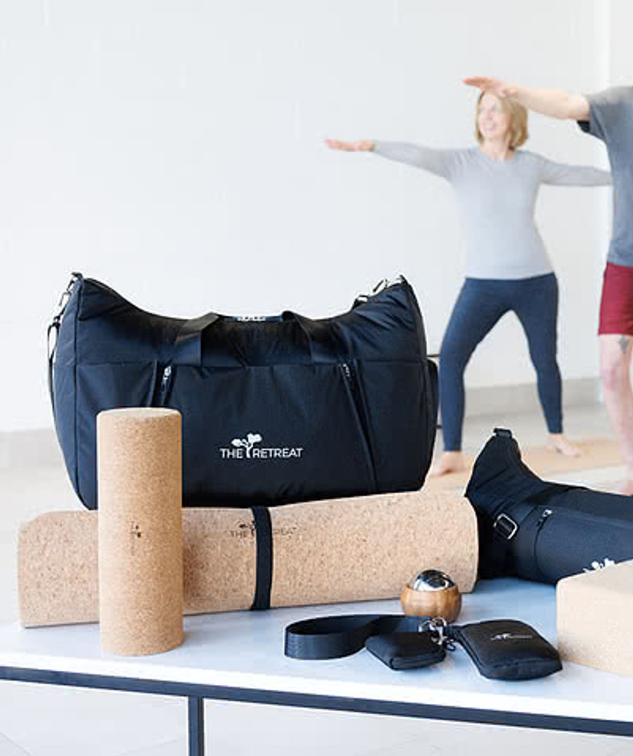 Well Studio Massage Roller Muscle Recovery in Wood