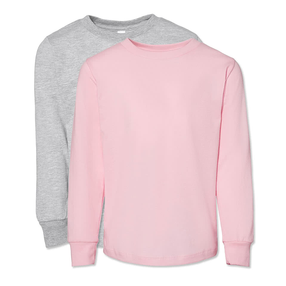 Bella + Canvas Toddler Jersey Long Sleeve T-shirt
