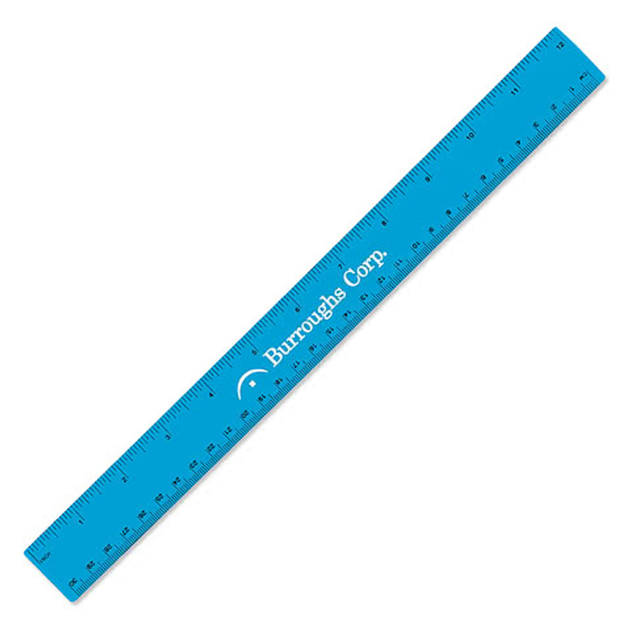 Vinyl Flexi 12" Ruler in Translucent Green