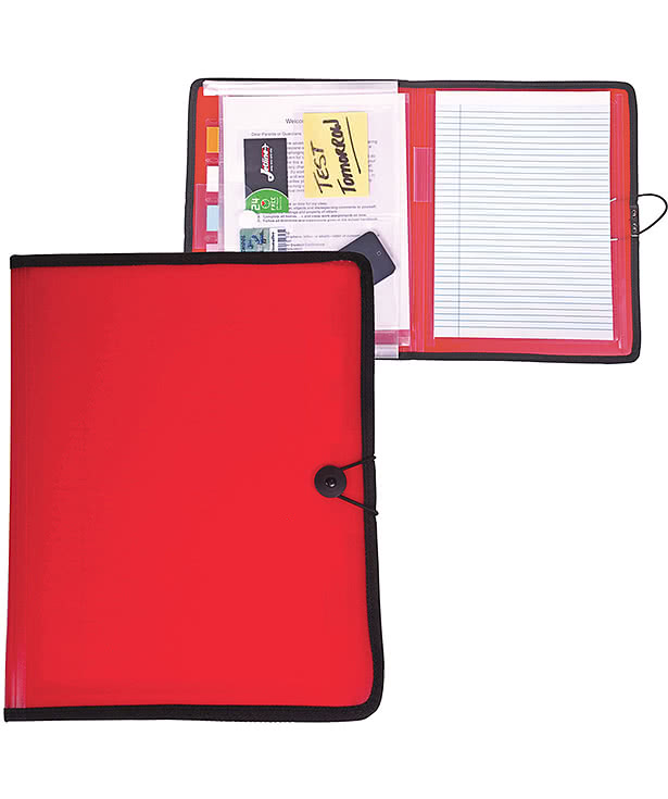 Meeting Organizer Plastic Padfolio