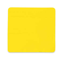 Full Color Firm Surface Mouse Pad - Color: Yellow