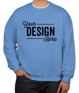 Canada - Gildan Midweight 50/50 Crewneck Sweatshirt - Color: Carolina Blue
