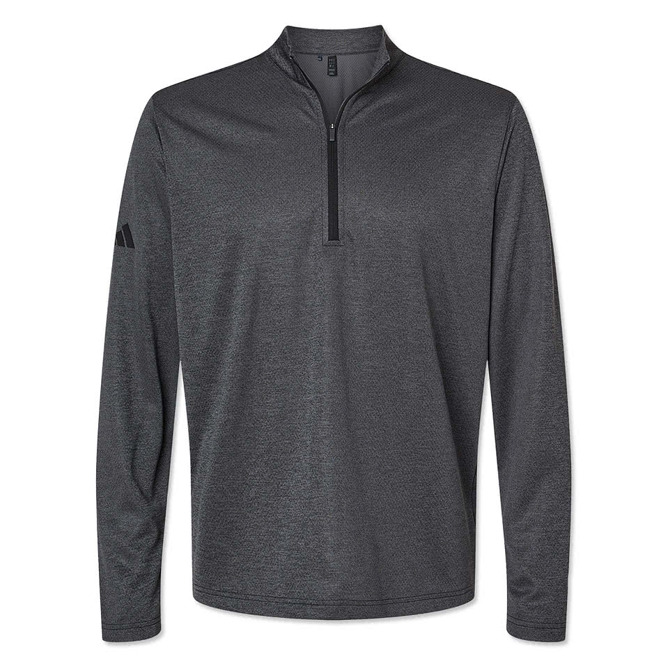 Adidas Space Dyed Recycled Quarter Zip Shirt