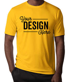 A4 Promotional Performance Shirt - Color: Gold