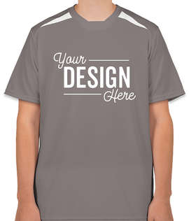 High Five Contrast Performance Jersey - Color: Graphite / White