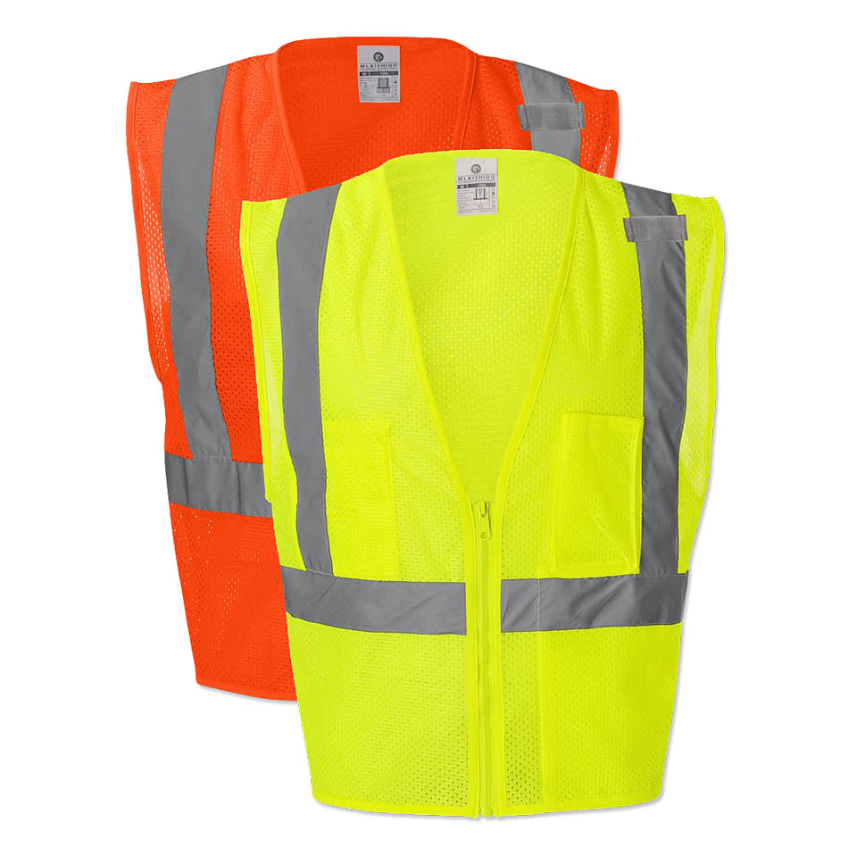 Kishigo Class 2 Ultra-Cool Pocket Mesh Safety Vest