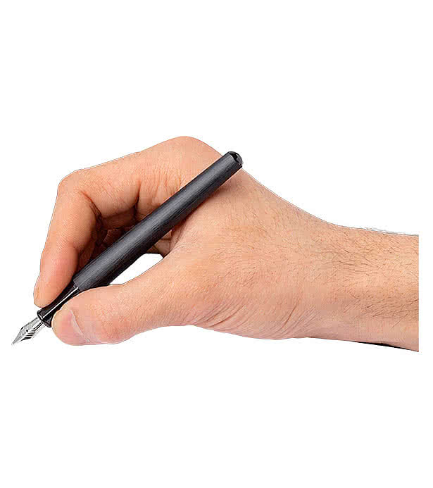 Hugo Boss Laser Engraved Iconic Contour Rollerball Pen (black ink)