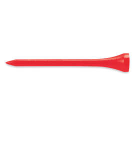 Birch Wood 3-1/4" Golf Tees - Color: Red