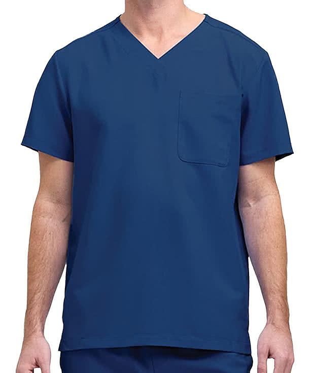Hanes V-Neck Pocket Scrub Top