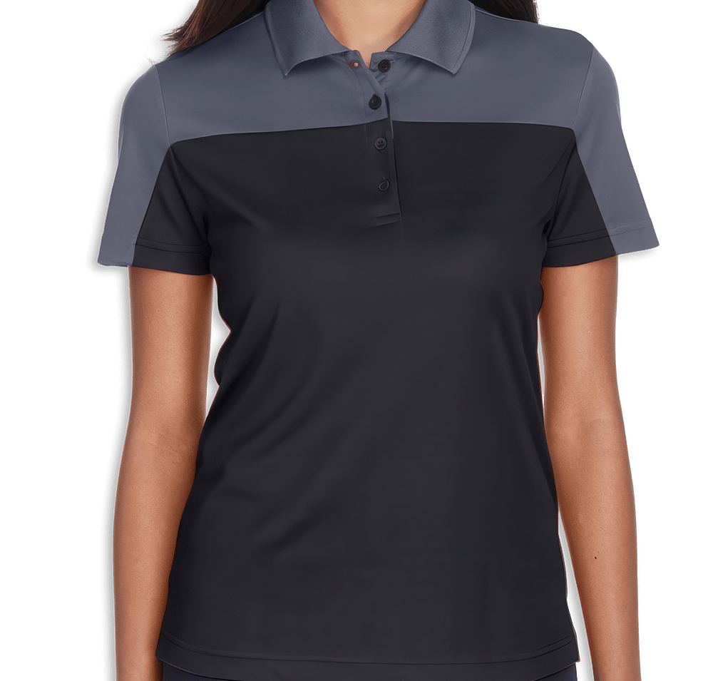 Core 365 Women's Balance Colorblock Performance Pique Polo - Embroidered-default