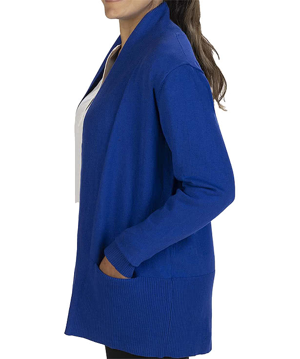 Edwards Women's Shirttail Open Shawl Cardigan