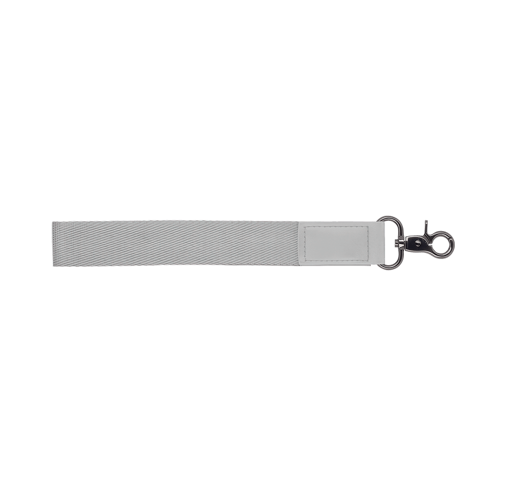 Clip N Go Recycled Dual Pouch Wrist Lanyard-default