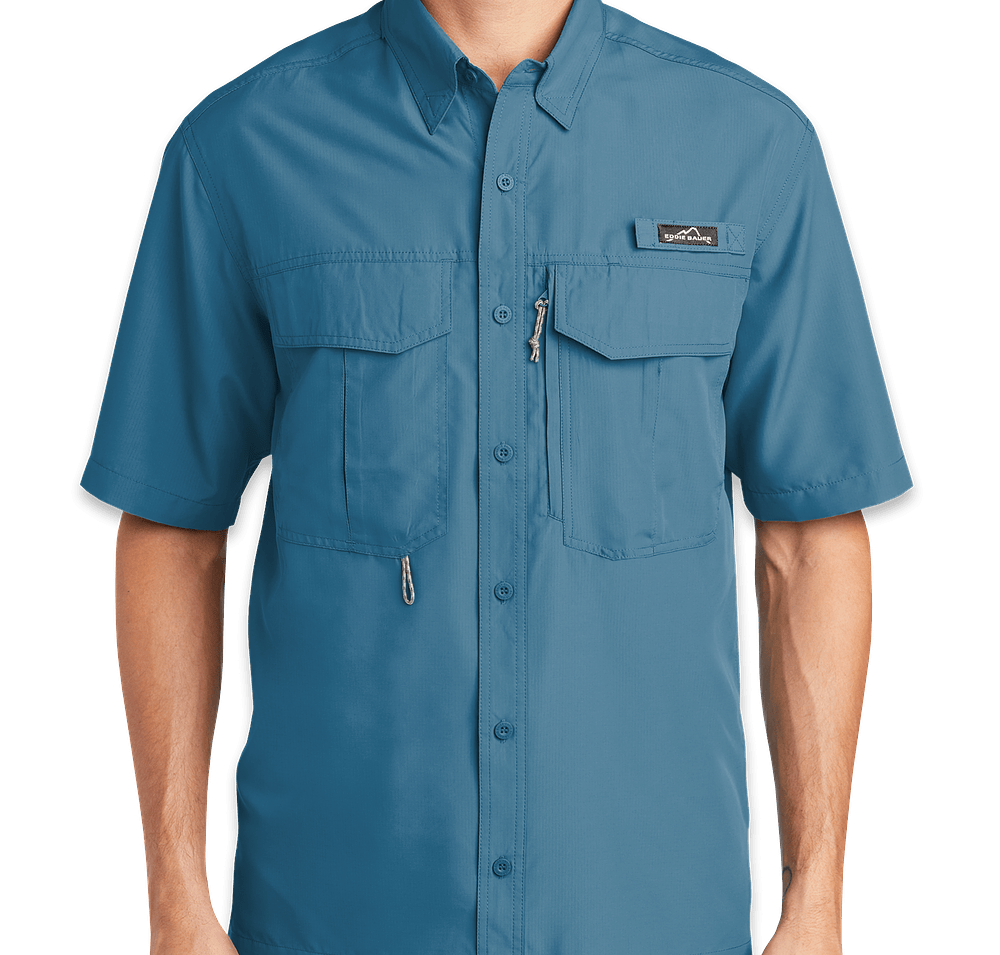 Eddie Bauer UPF 50 Performance Short Sleeve Shirt-default