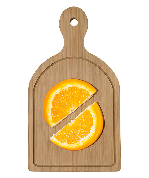 Laser Engraved Rhein Bamboo Cutting Board