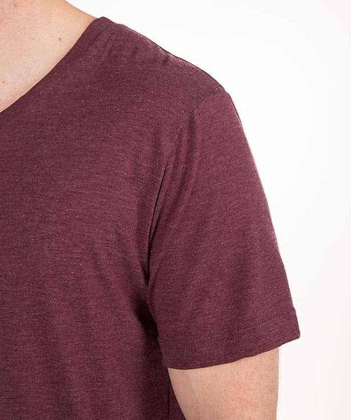 Bella + Canvas Tri-Blend V-Neck T-shirt