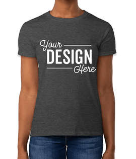 Gildan Ultra Cotton Women's T-shirt - Color: Dark Heather
