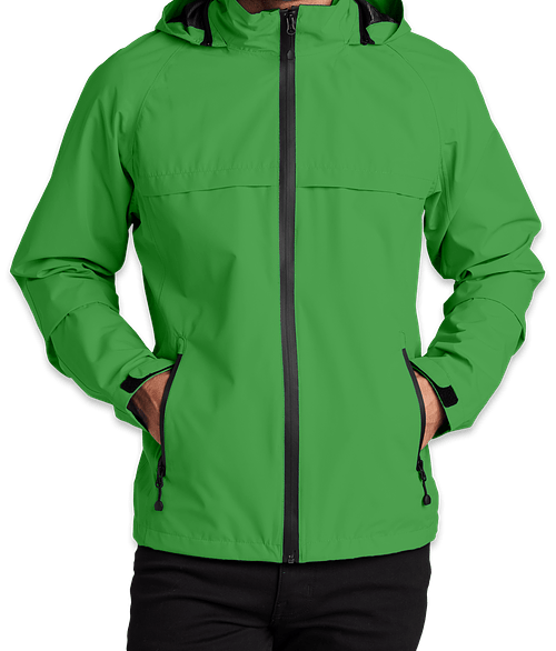 Port Authority Torrent Waterproof Rain Jacket - Embroidered in Vine Green