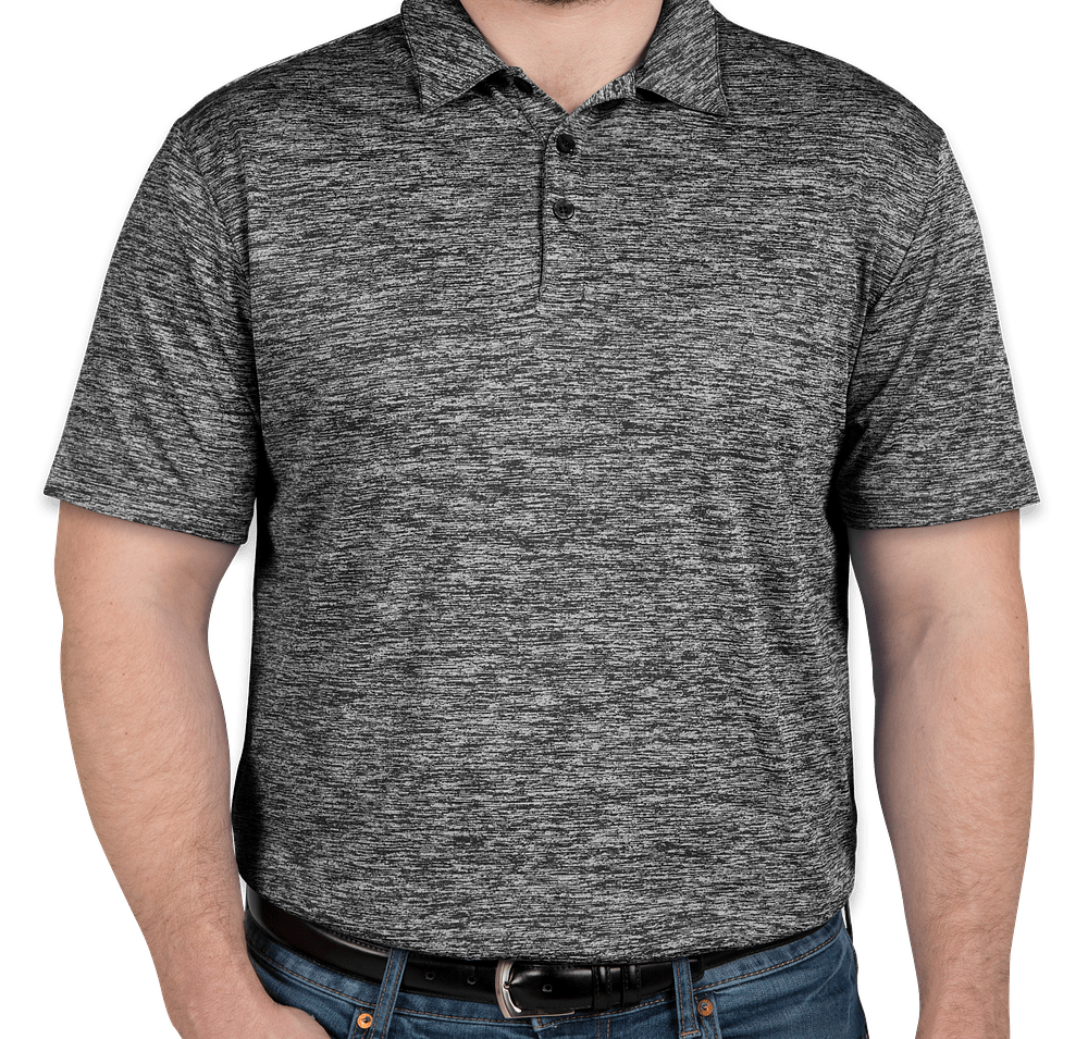 Sport-Tek Electric Heather Performance Polo-default