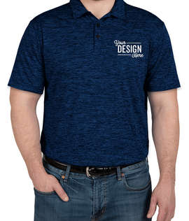Sport-Tek Electric Heather Performance Polo