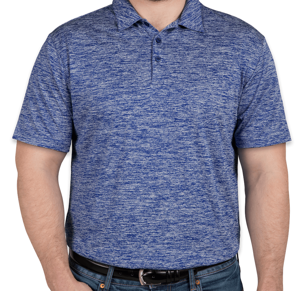 Sport-Tek Electric Heather Performance Polo-default