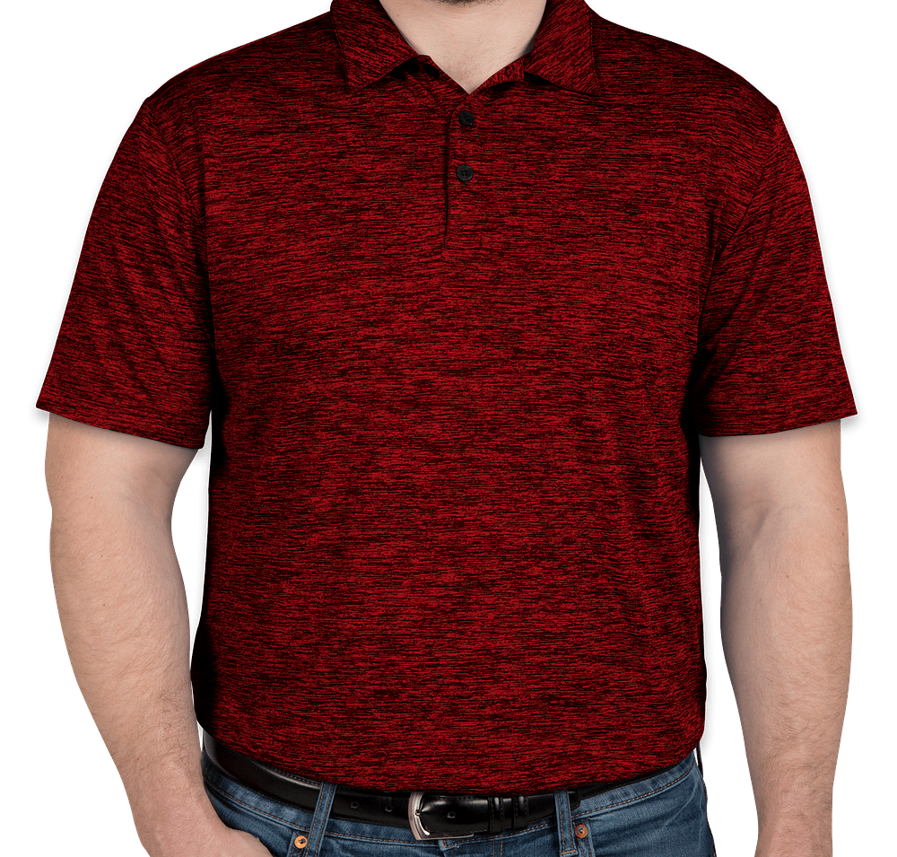 Sport-Tek Electric Heather Performance Polo-default