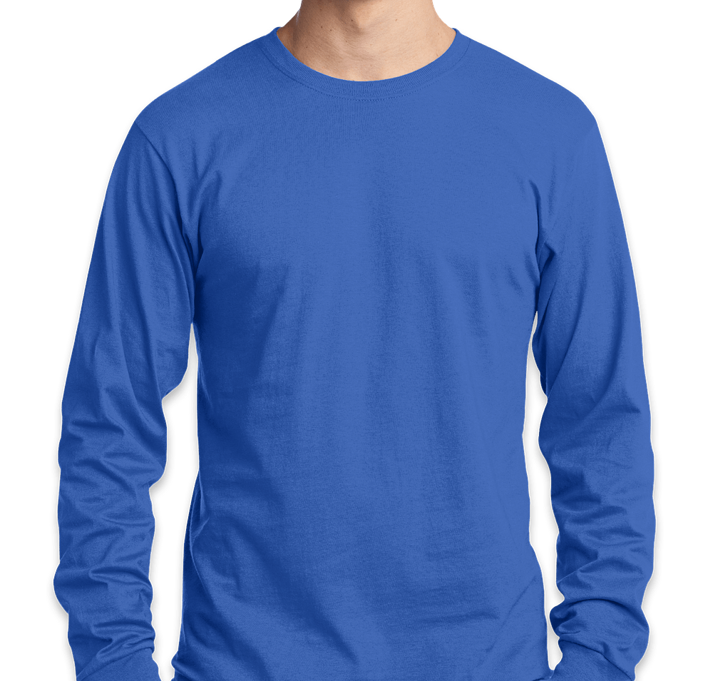 Port & Company Core Cotton Long Sleeve T-shirt-default