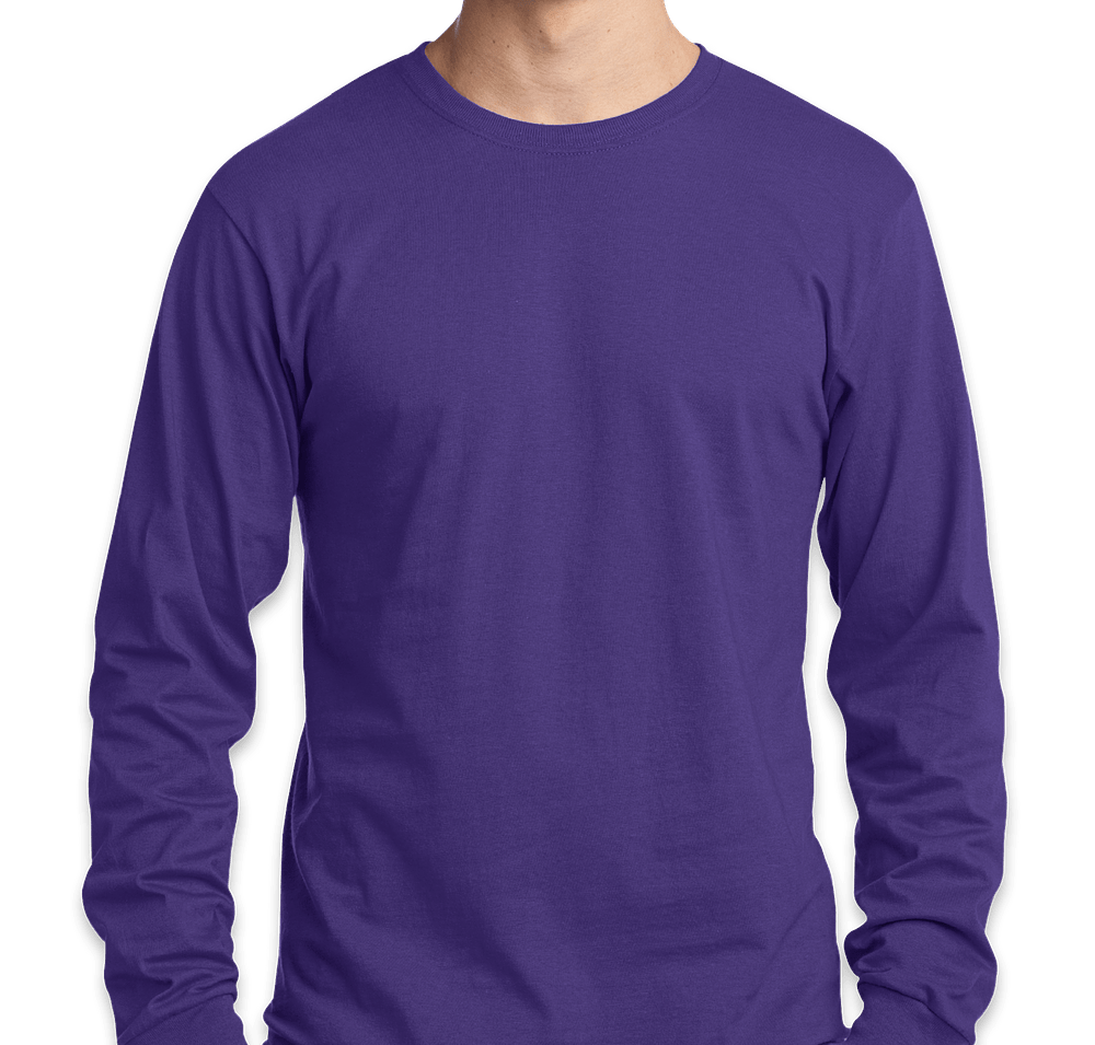 Port & Company Core Cotton Long Sleeve T-shirt-default