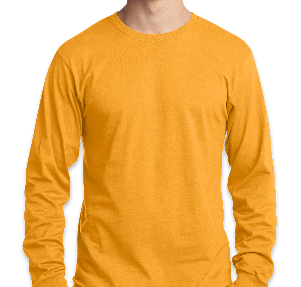 Port & Company Core Cotton Long Sleeve T-shirt-default