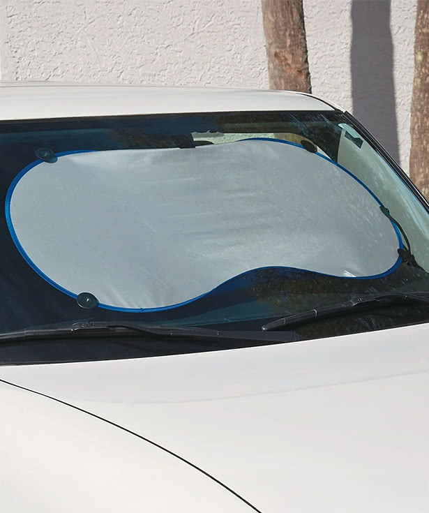 Collapsible Automobile Sun Shade Set