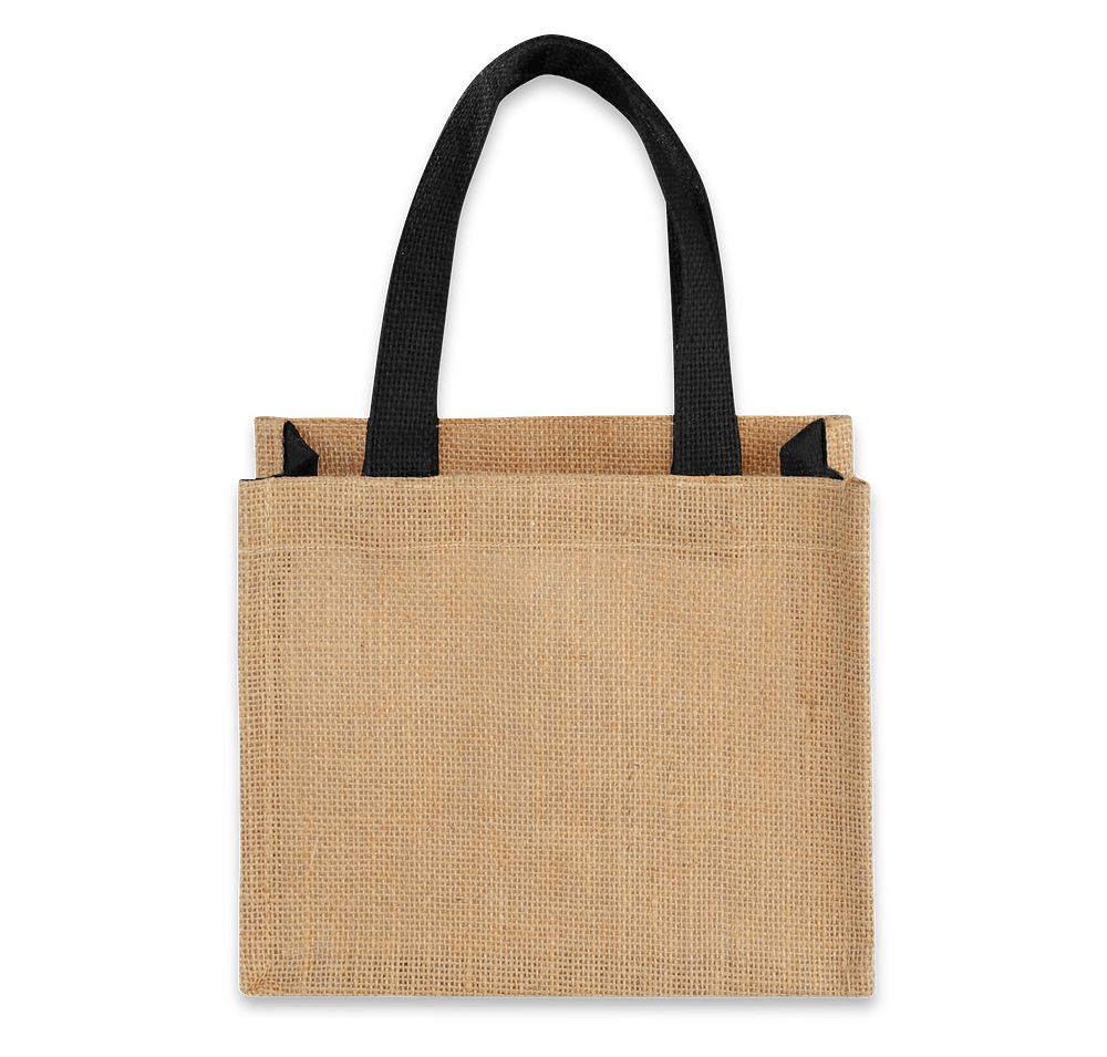 Mini Jute Gift Tote Bag-default