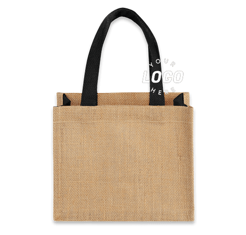 Custom Mini Jute Gift Tote Bag Design Tote Bags Online at CustomInk