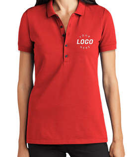 MERCER+METTLE Women's Stretch Heavyweight Pique Polo
