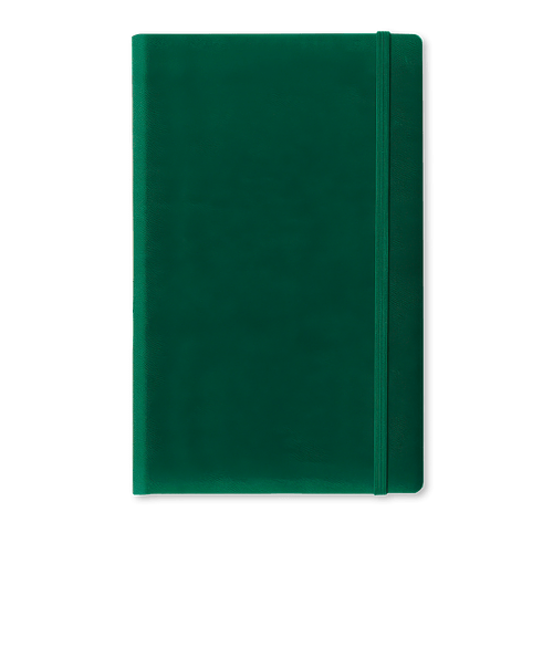 Castelli Debossed Tucson Medio Undated Weekly Notes in Green