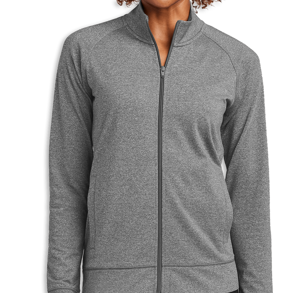 Sport-Tek Women's Sport-Wick Cadet Stretch Full Zip Sweatshirt-default