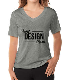 Reebok Women's Heather V-Neck Performance Shirt