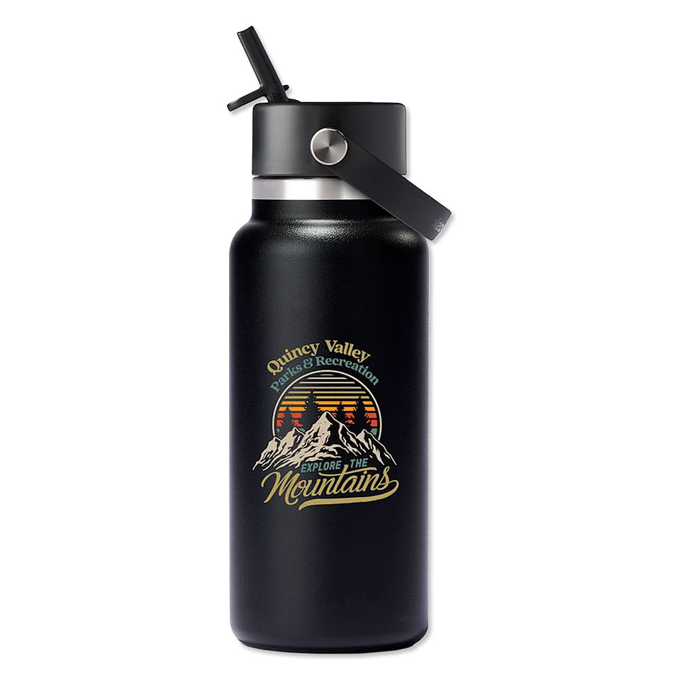 Hydro Flask Wide Mouth With Flex Straw Cap 32 oz.